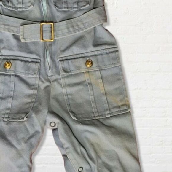 NWT Vintage Air Force Infant Romper 12 Months The May Company - Picture 7 of 8